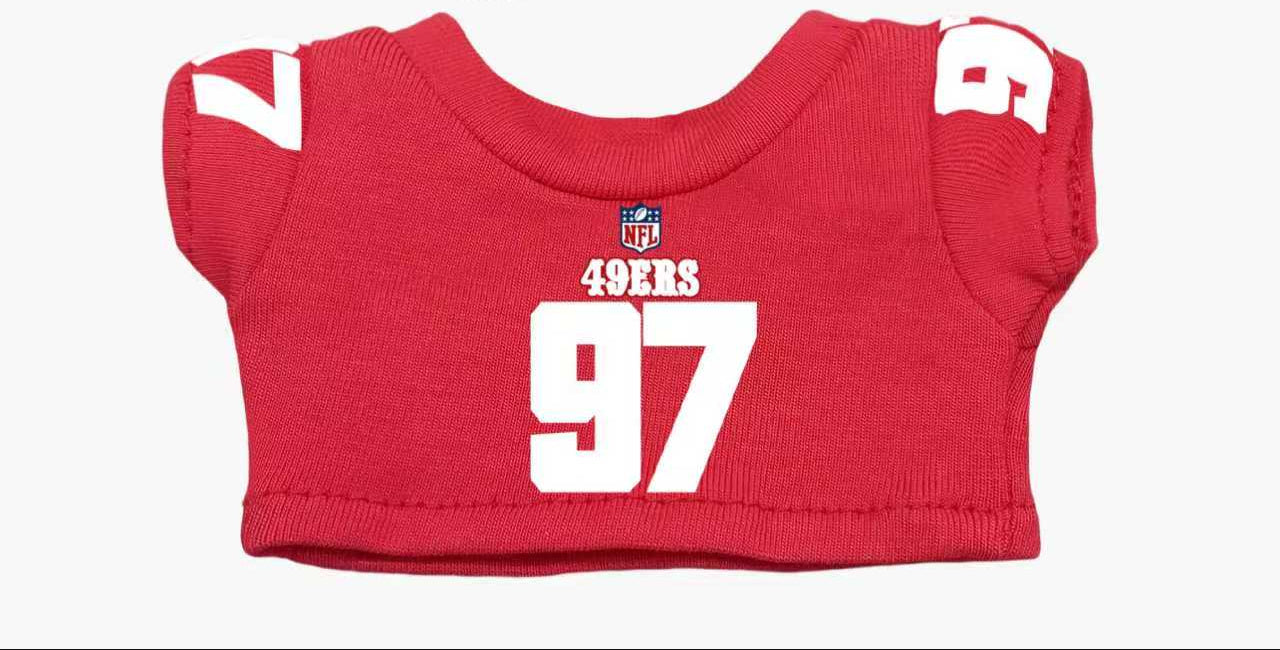 labubu football Jersey as 49ERS