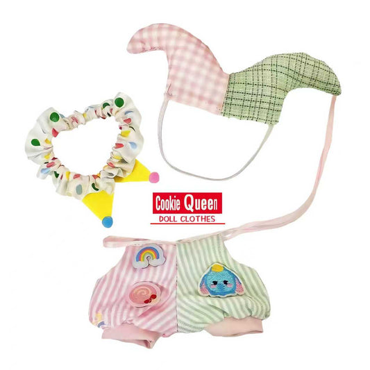 halloween decorations for labubu clothes as halloween joker outfit 01-COOKIE TOY