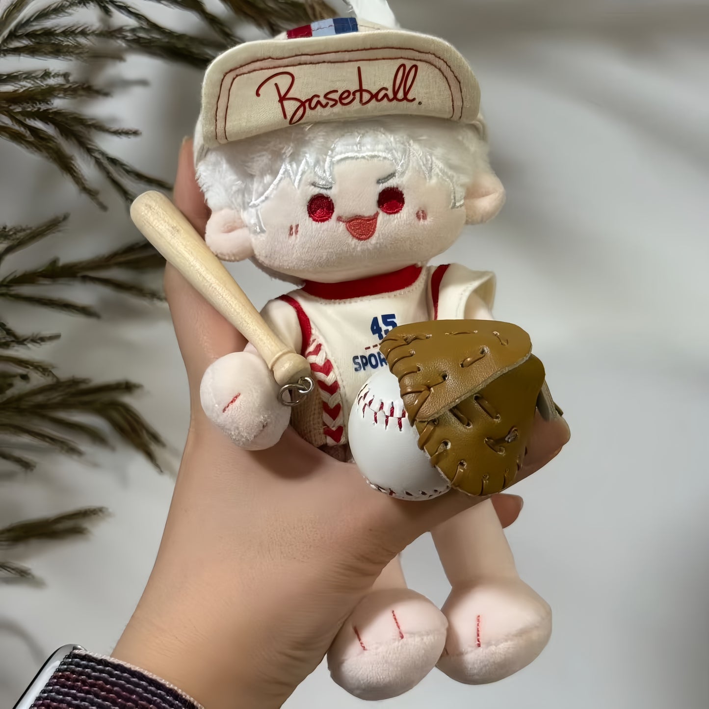 Stylish baseball set using a variety of 15-17cm dolls
