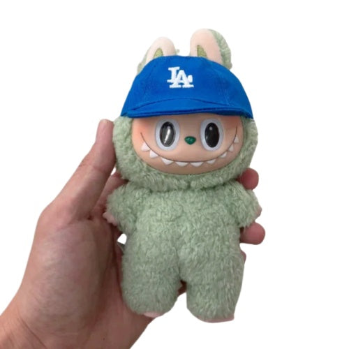 labubu baseball cap with Los Angeles Dodgers（Blue）