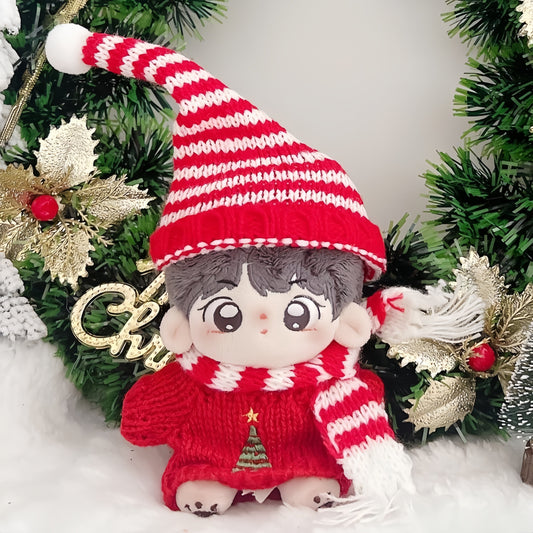 Christmas ornaments Sweater Hat Set 3 for doll-COOKIE TOY