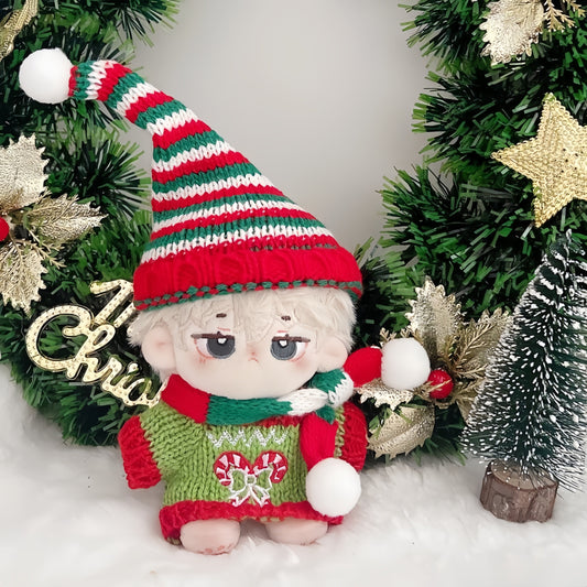 Christmas ornaments Sweater Hat Set 2 for doll-COOKIE TOY