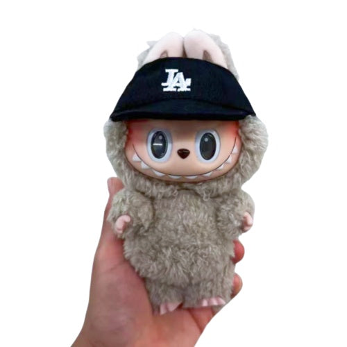 labubu baseball cap with Los Angeles Dodgers（Black）