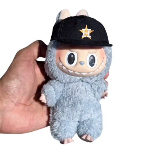 labubu baseball cap as HOUSTON ASTROS