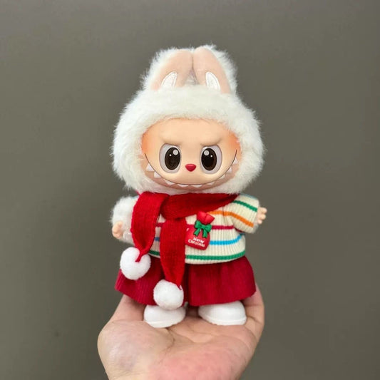 Christmas ornament for labubu clothes set 2-COOKIE TOY