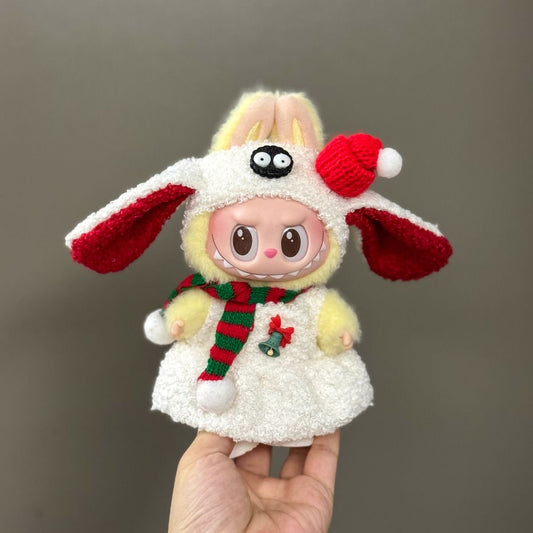 Christmas ornament for labubu clothes set 8-COOKIE TOY