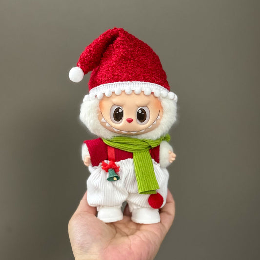 Christmas ornament for labubu clothes set 9-COOKIE TOY