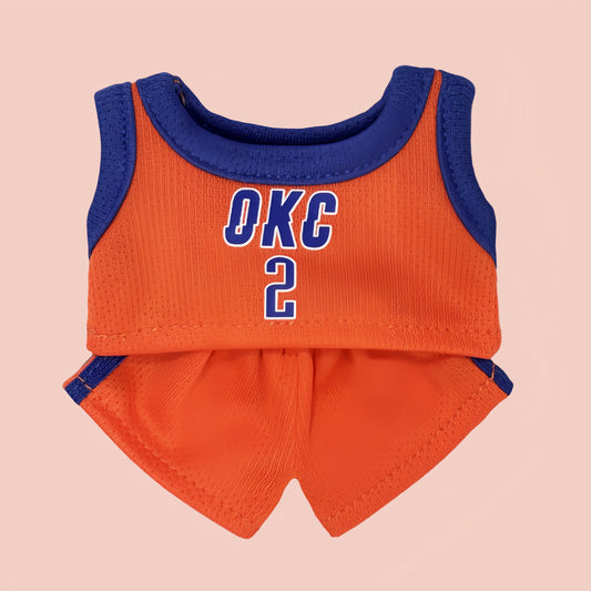 Basketball Jersey  Set as Oklahoma City Thunder No.2