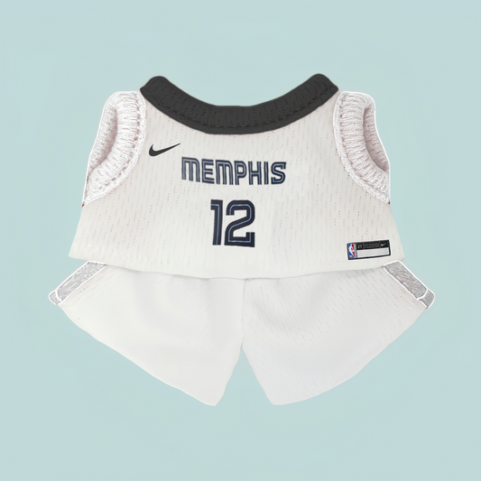 Basketball Jersey Set as Ja Morant, No. 20 of the Memphis Grizzlies